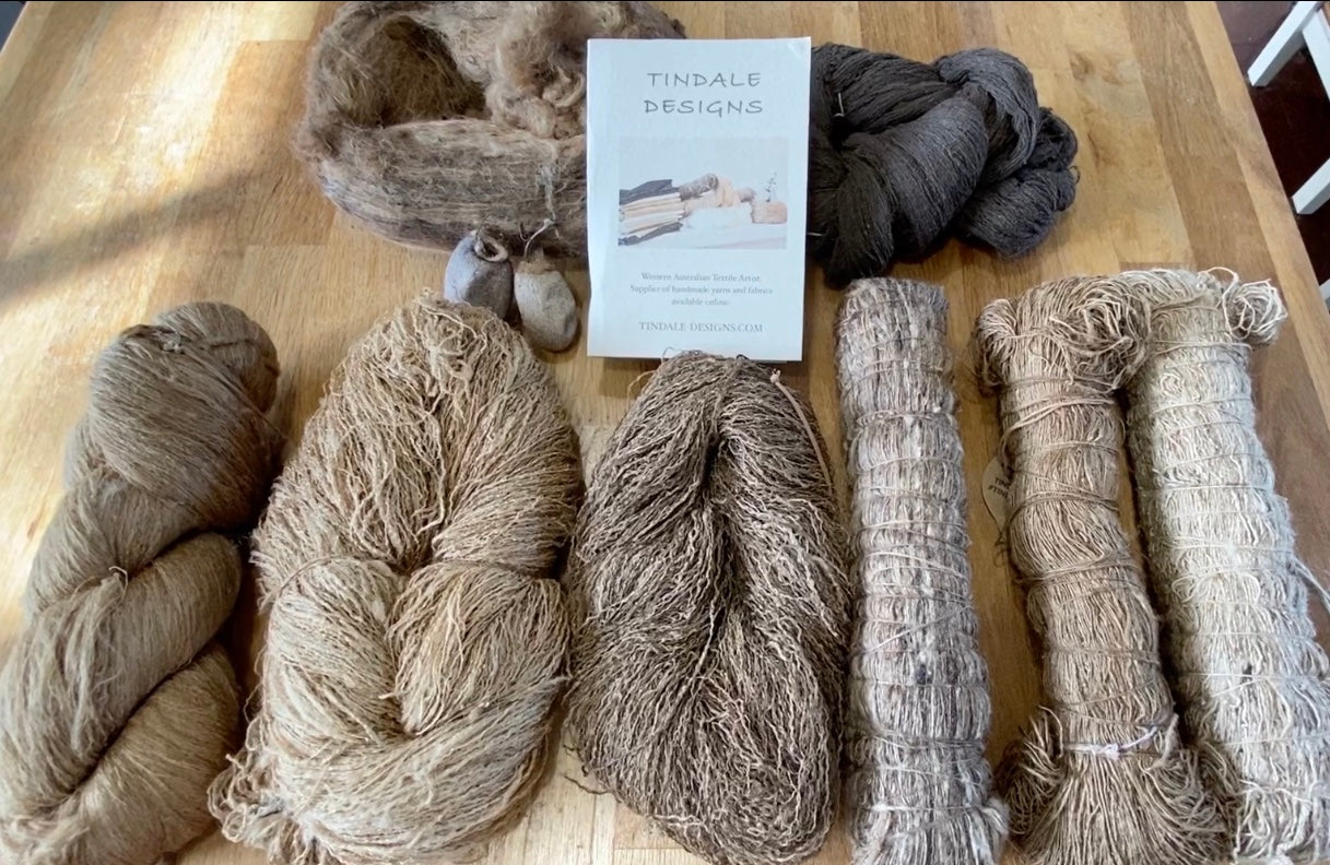 WILD TUSSAR SILK: The different types of Wild Tussar silk yarns available online