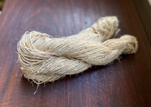 Banana Hand Spun Yarn - Hank