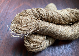 Ghicha Wild Tussar Silk Yarn Hank
