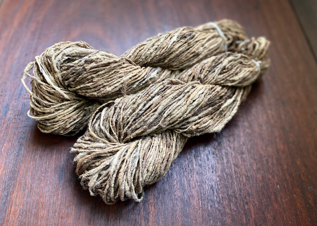 Super Thick Wild Tussar silk Hank