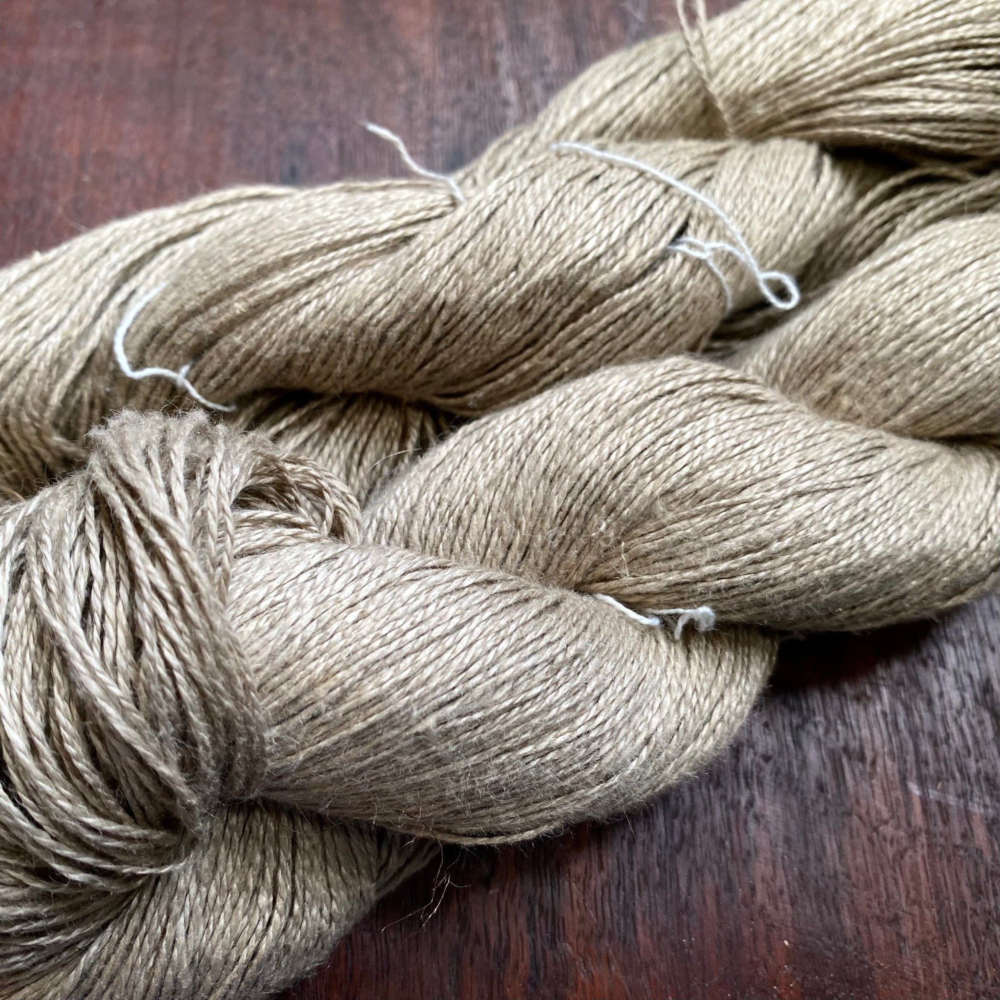 Linen Yarn- Natural Beige