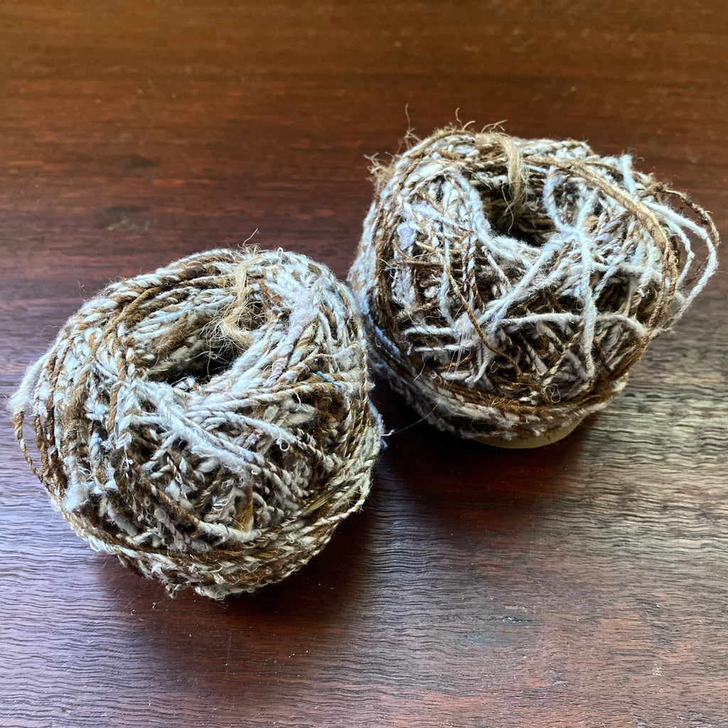 Tussar & Mulberry Silk Yarn Ball