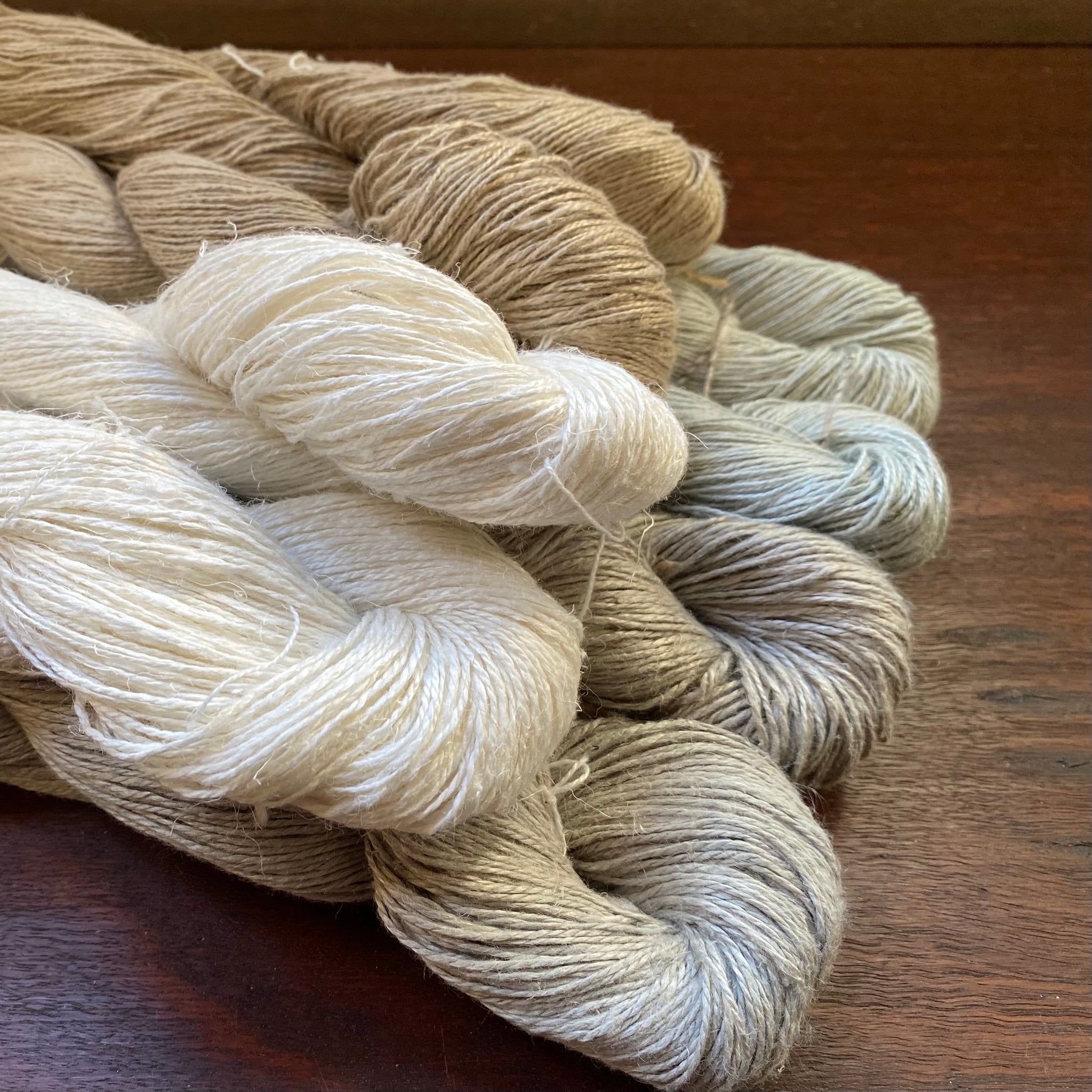Linen Yarn- White