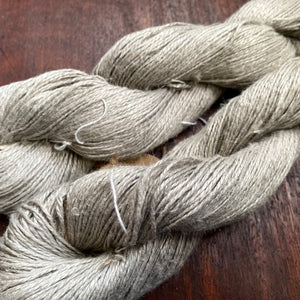 Linen Yarn- Light Grey