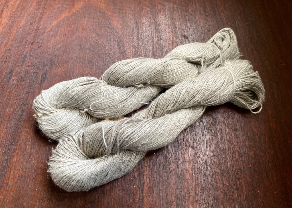 Linen Yarn- Light Grey