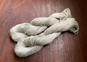 Linen Yarn- Light Grey