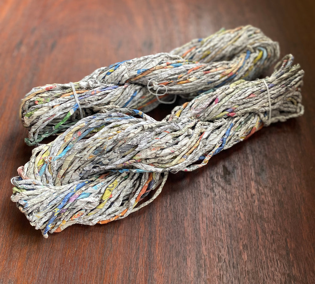 Recycled Paper Yarn