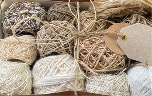 The Ultimate Yarn  Sample Box-Large- 12 natural yarns & fibres