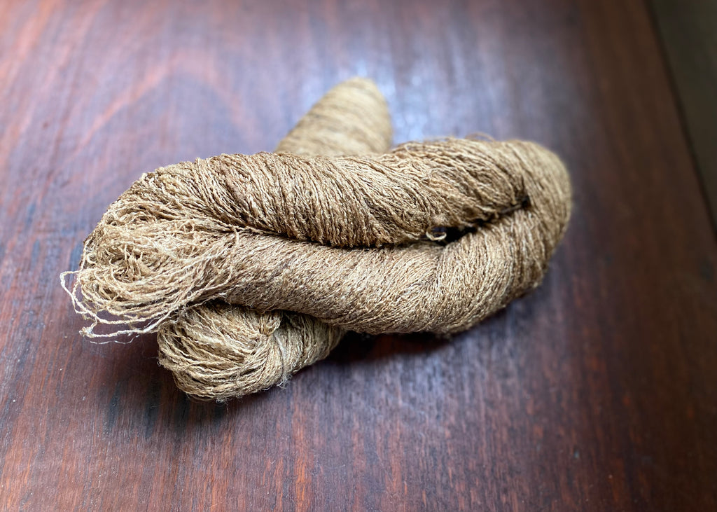 Ghicha Wild Tussar Silk Yarn Hank