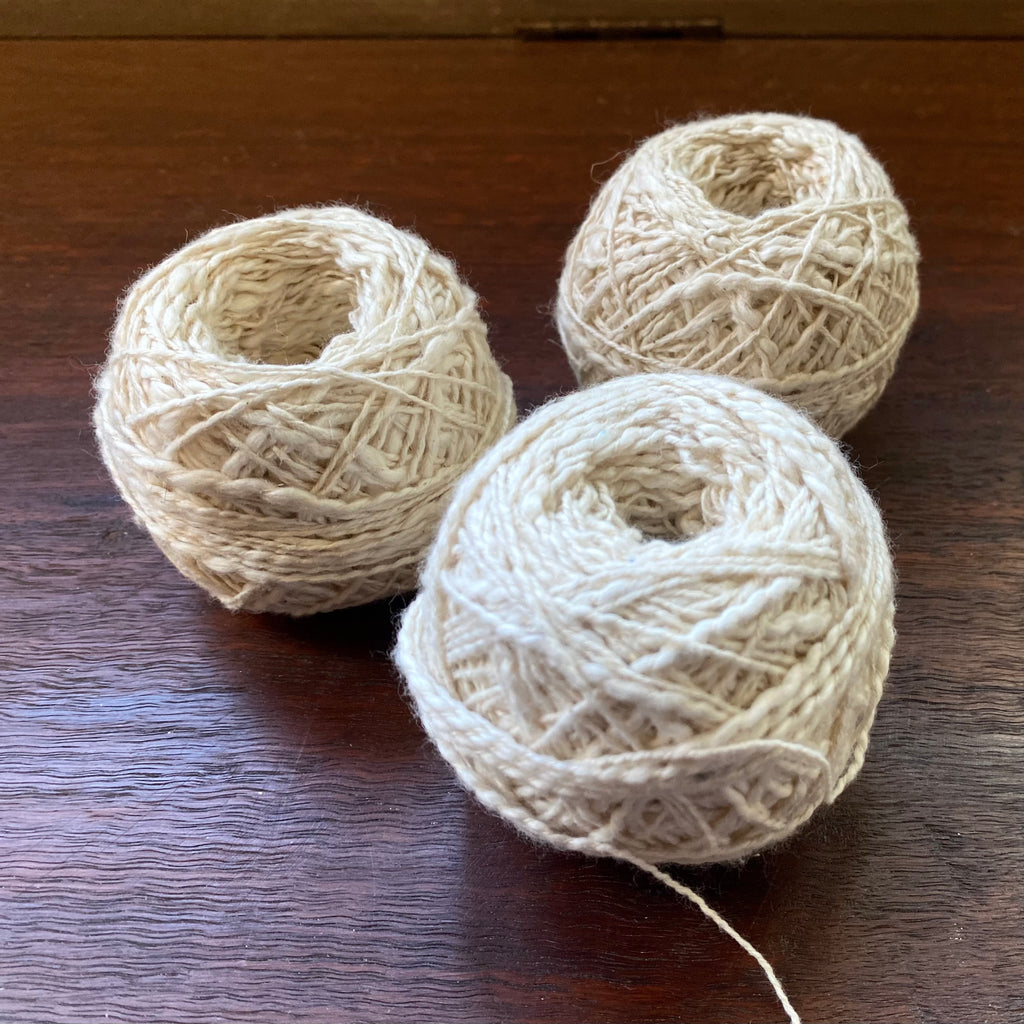 Textured Cotton Ball- White