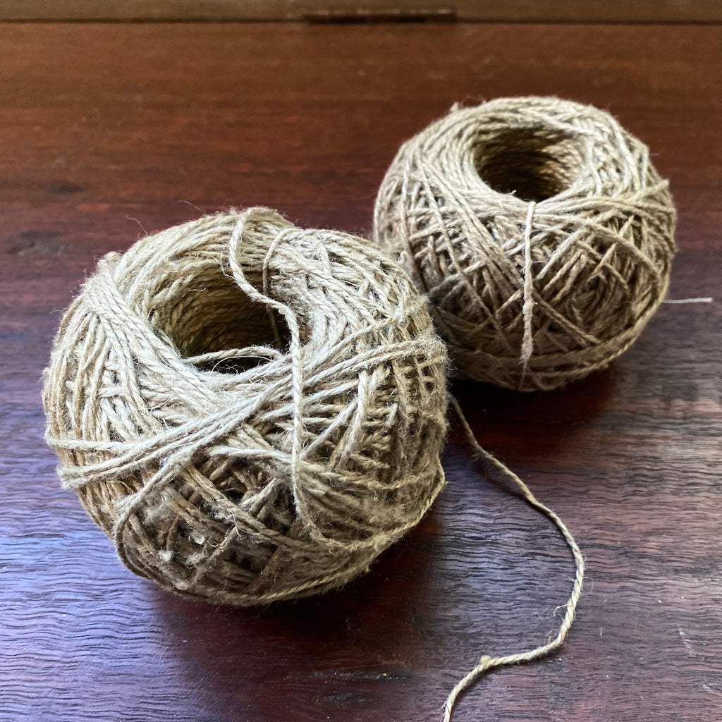 Linen Yarn- Natural Beige Ball