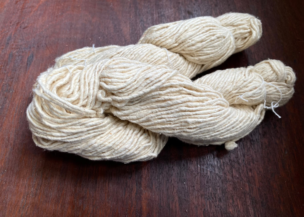 Thick Mulberry Silk ‘Noil’ Yarn