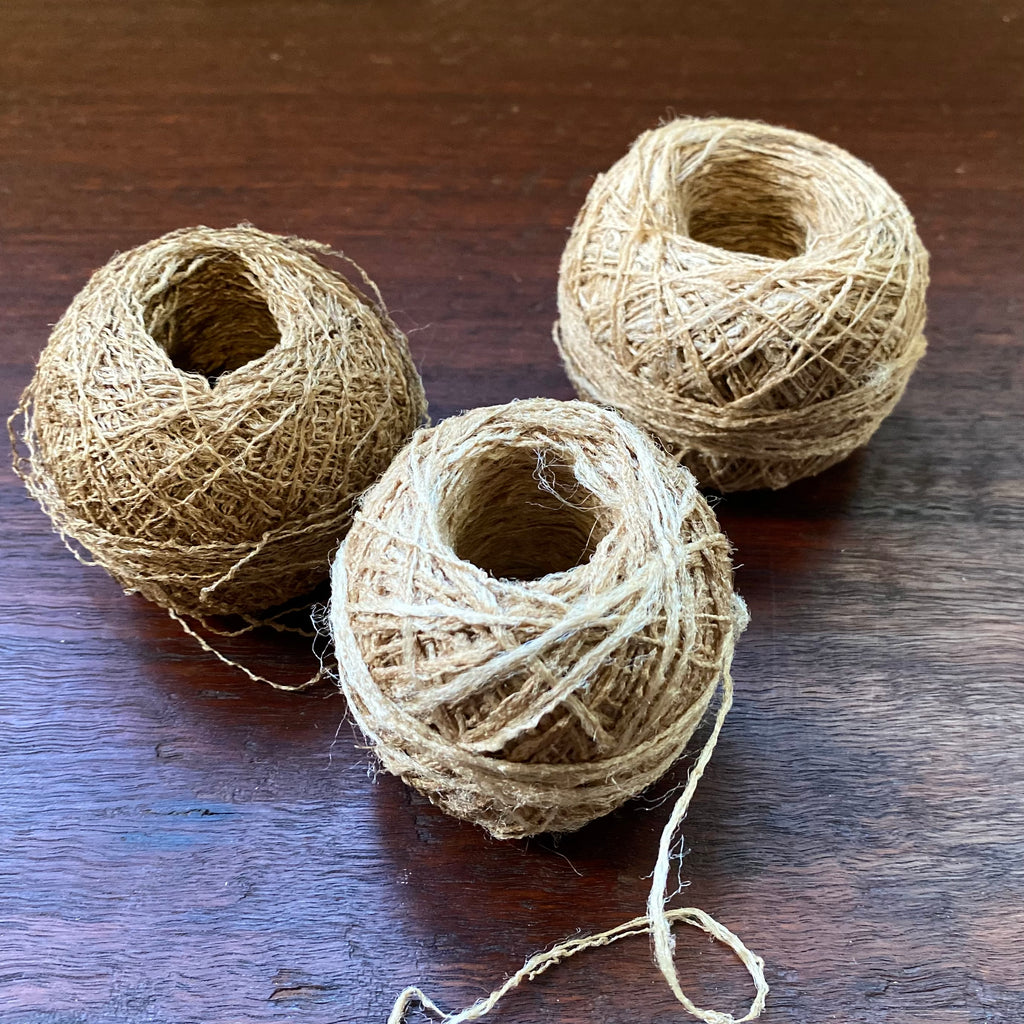 Ghicha Wild Tussar Silk Yarn Ball