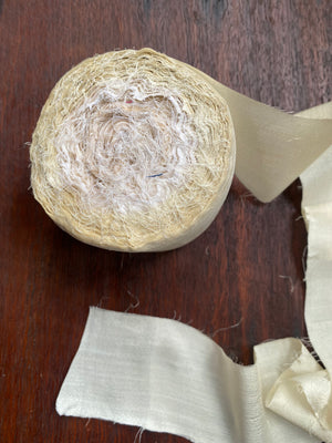 Natural Silk Ribbon/Fabric