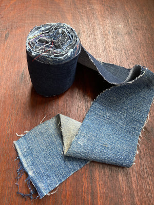 Recycled Denim Ribbon