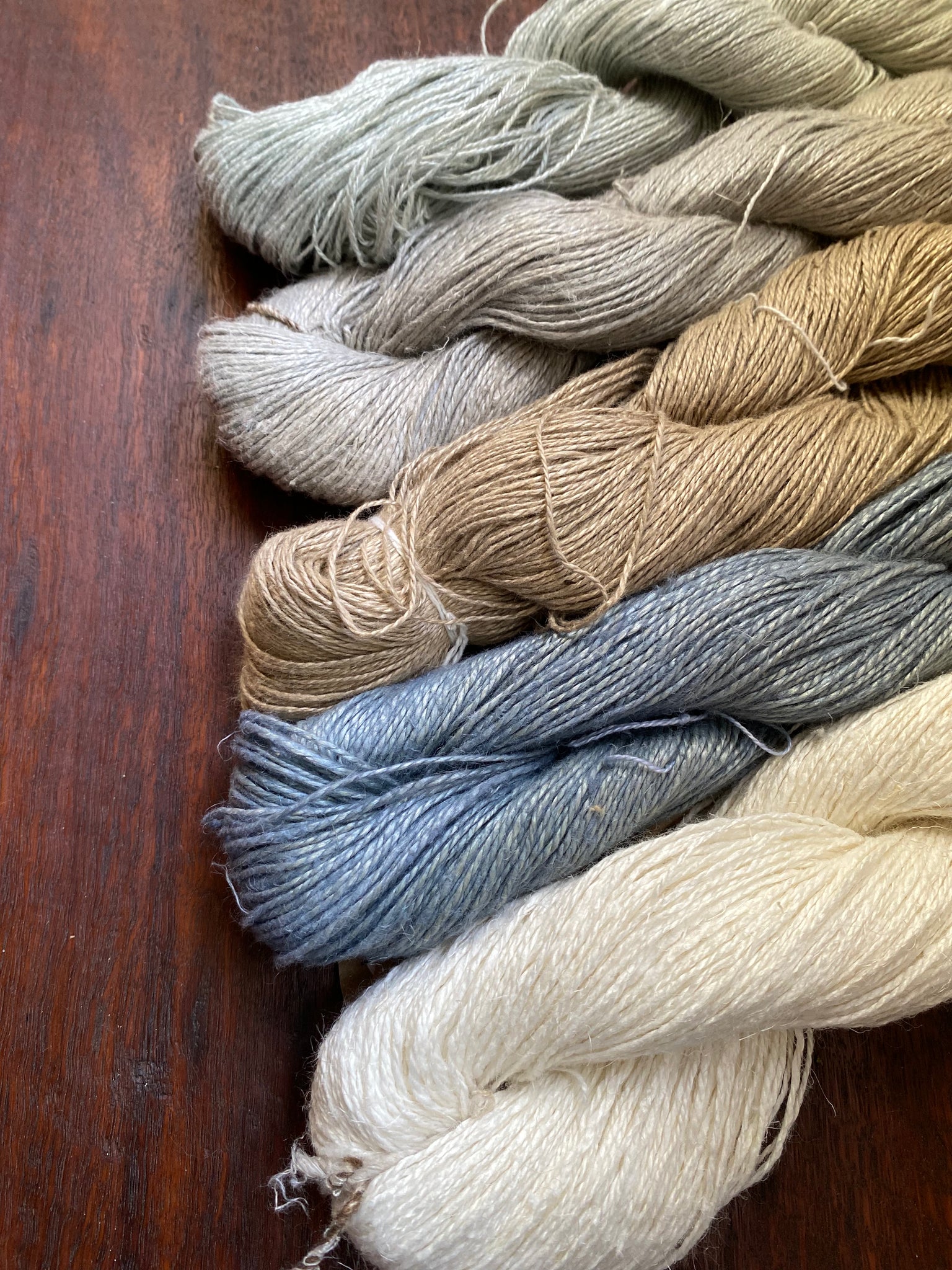 Linen Yarn- Dark Blue