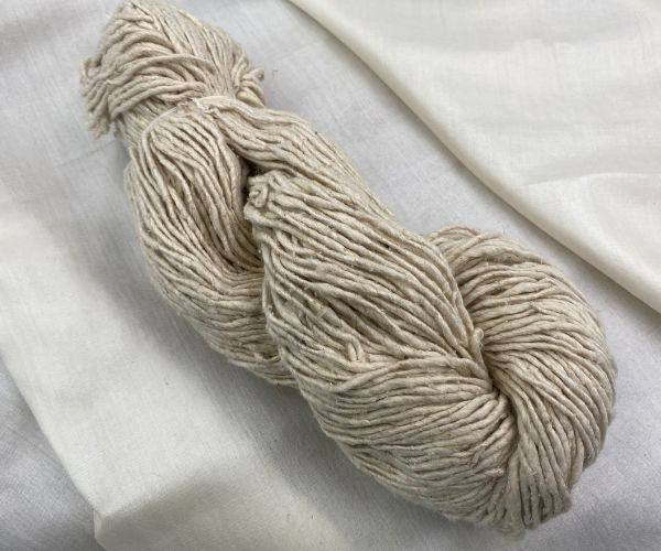Thick Mulberry Silk ‘Noil’ Yarn