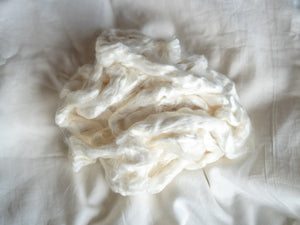 White Eri ‘Silk Tops’ - Raw Fibre